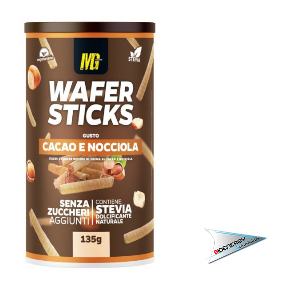 MasterGroup-WAFER STICKS (Conf. 135 gr - gusto Cacao e Nocciola)     